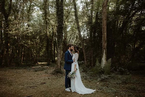 mariage bohême intimiste Normandie