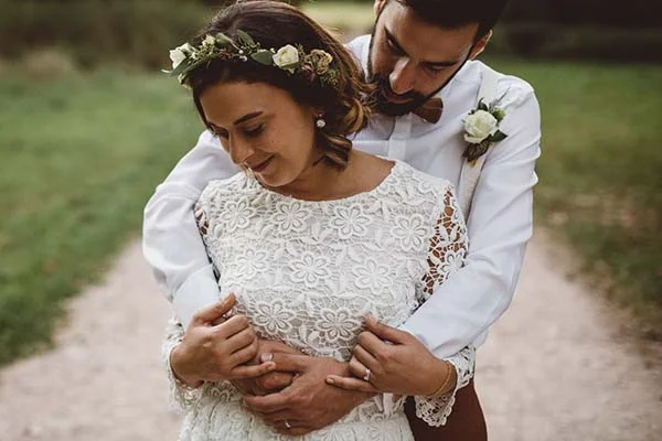mariage cool fleuri Alsace