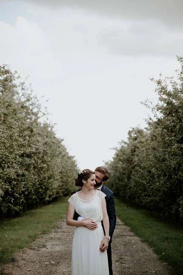 mariage champêtre Normandie