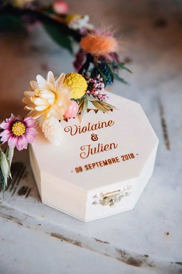 mariage cool coloré Aquitaine