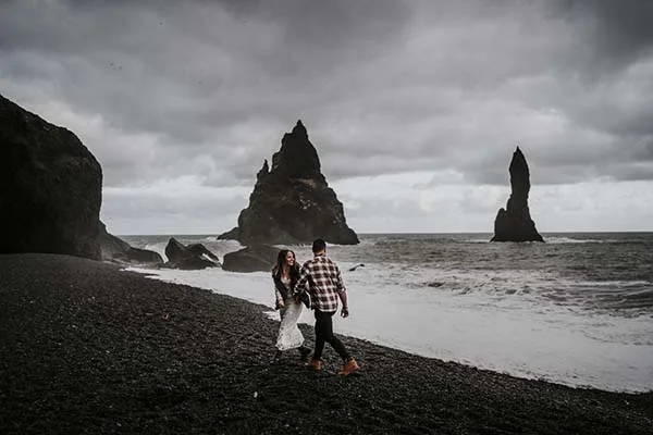 mariage intimiste et voyage noces Islande