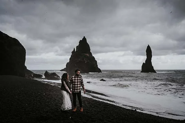mariage intimiste et voyage noces Islande