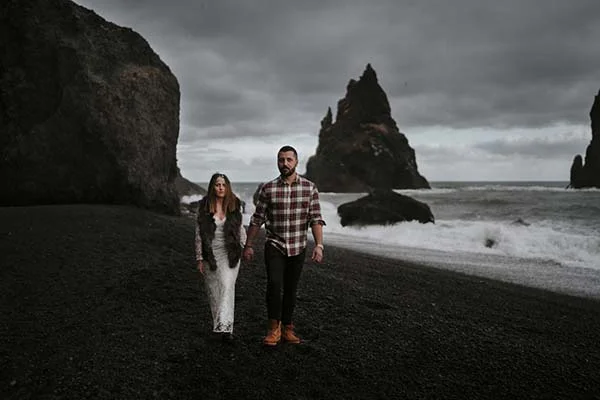 mariage intimiste et voyage noces Islande