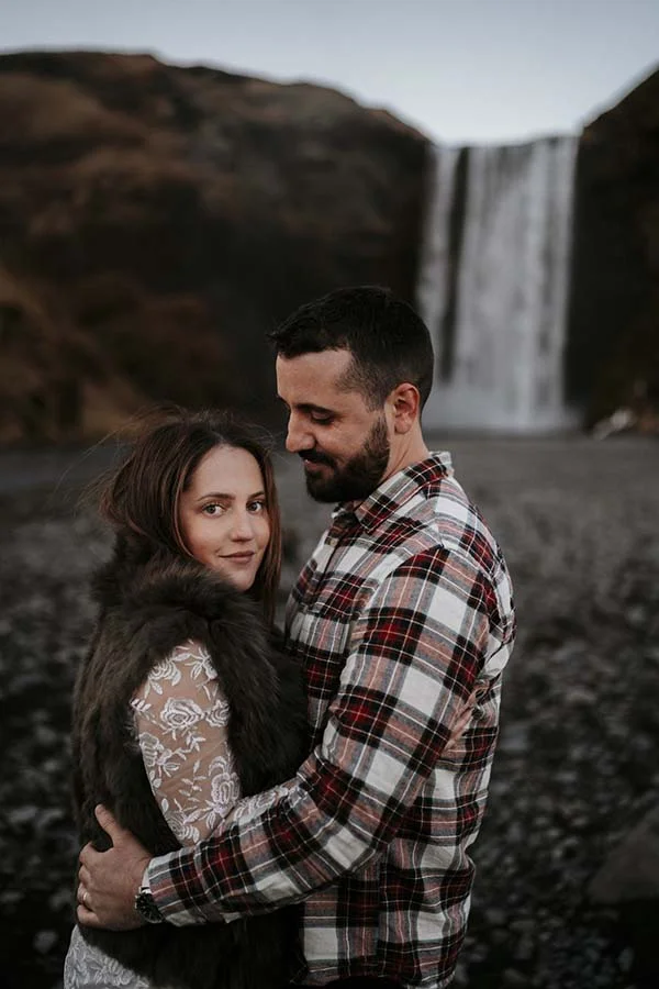 mariage intimiste et voyage noces Islande