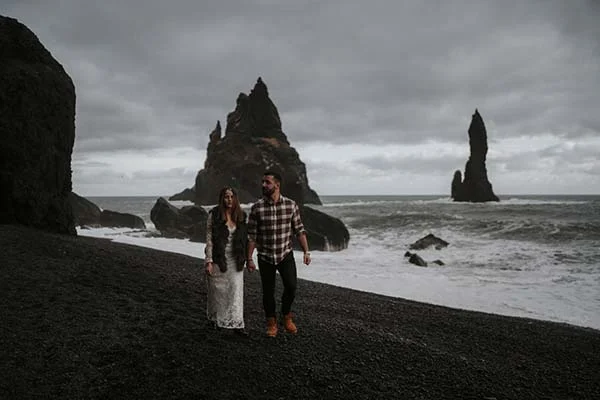 mariage intimiste et voyage noces Islande