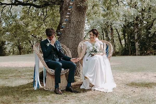 mariage bohème simple Alvignac