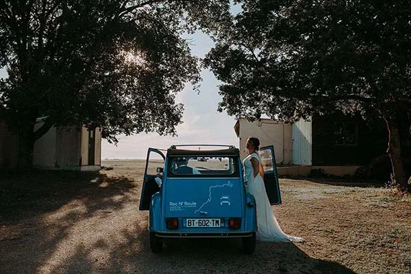 mariage bohème simple Alvignac