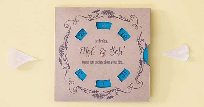 Un Save the Date qui tourne !