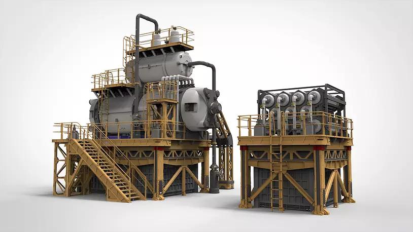 Oil and gas energy scale models