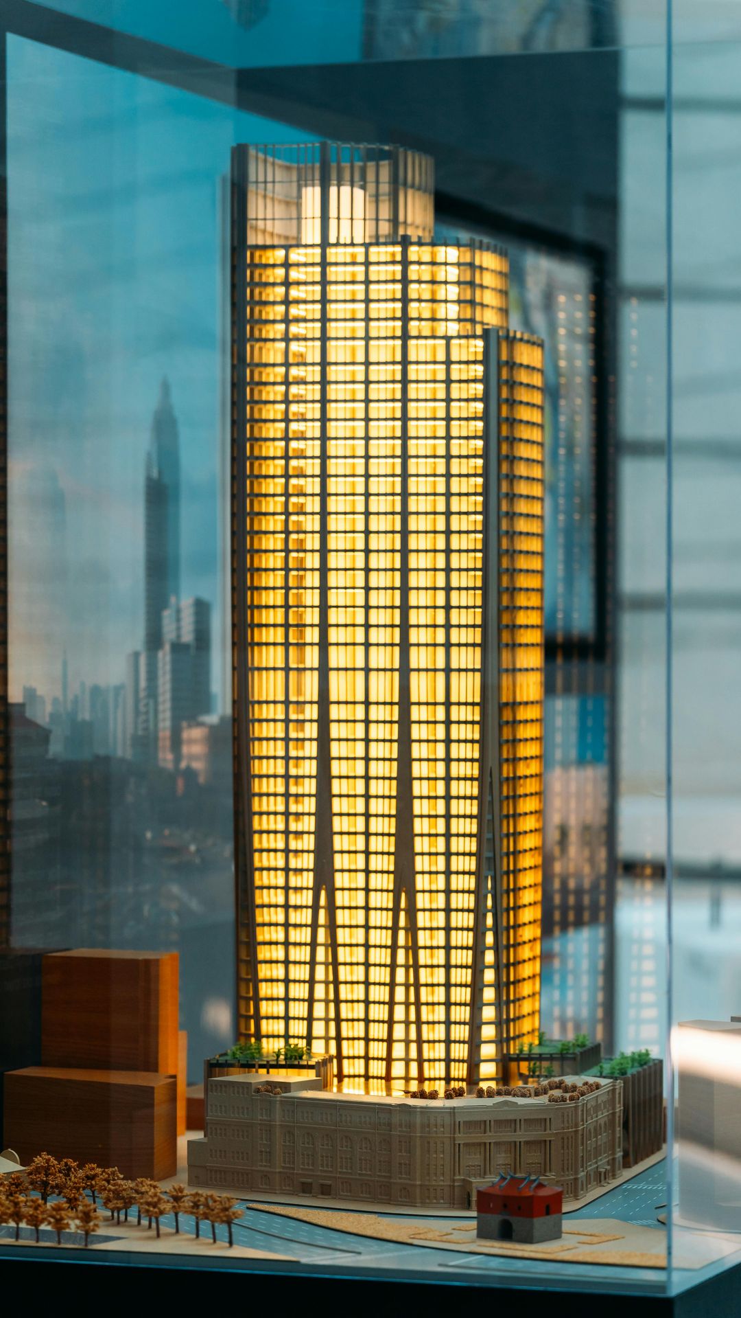Architectural scale models for real estate developments