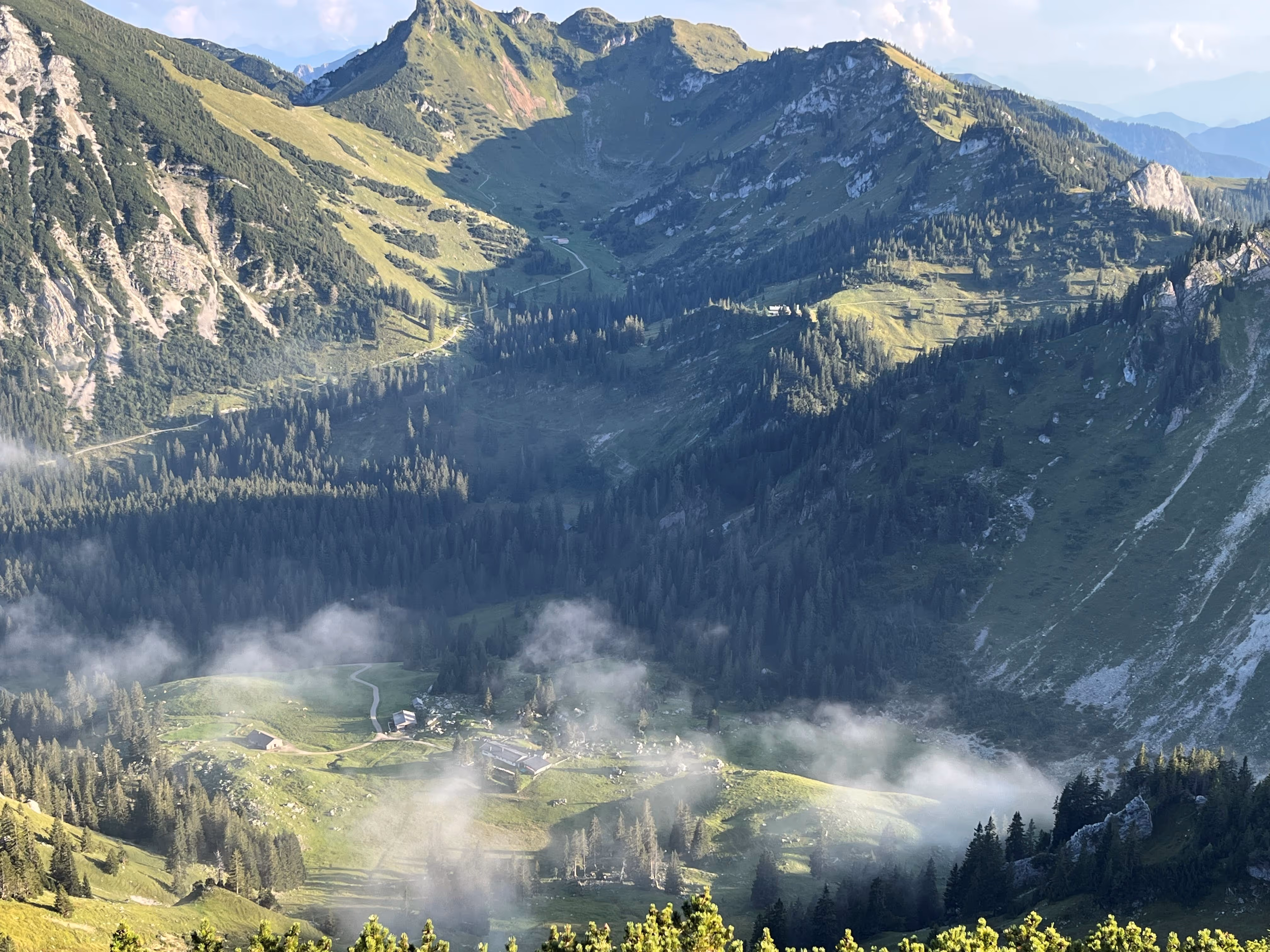 Rotwand-Bergpanorama in der Umgebung des Tannerhof Bayrischzell