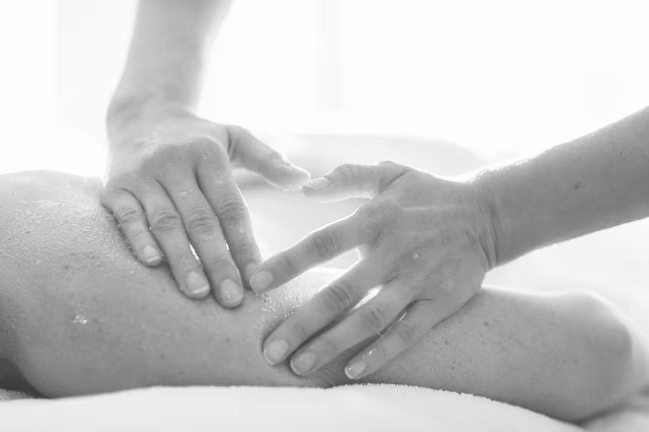 Massage im Spa-Bereich des Tannerhof Bayrischzell