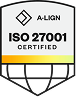 A-LIGN ISO 27001 certified