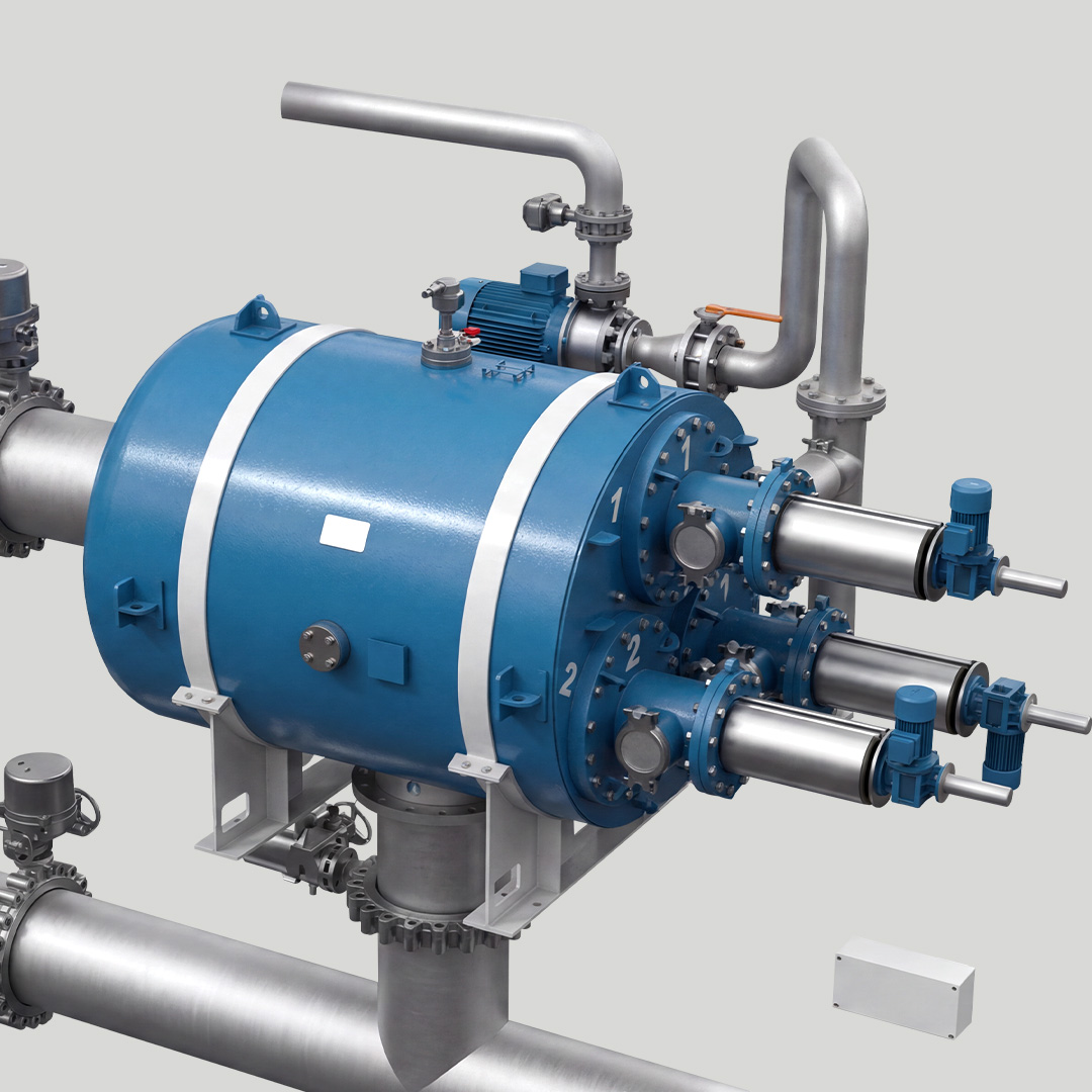 EC filter system for ballast water treatment designed to support electrochlorination and marine filtration processes,