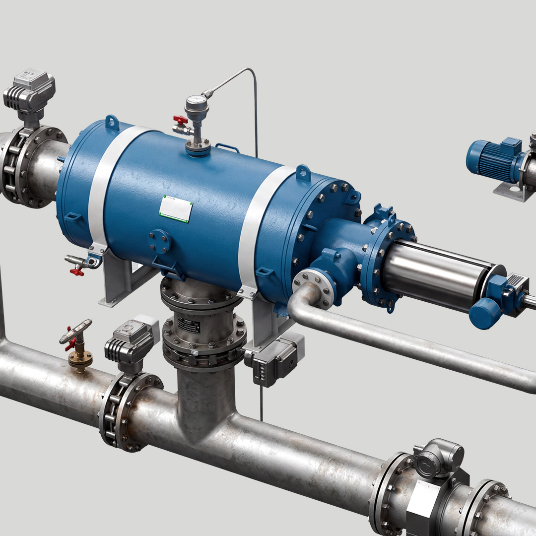 UV filter system for ballast water treatment designed to disinfect and filter marine water using ultraviolet technology.