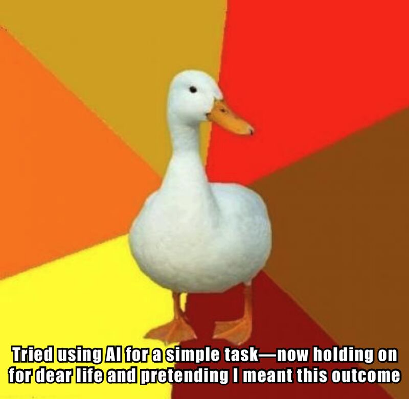 AI produced garbage, is (also) waste. Power is increasing exponentially. Control is lagging. Why this is great for designers?