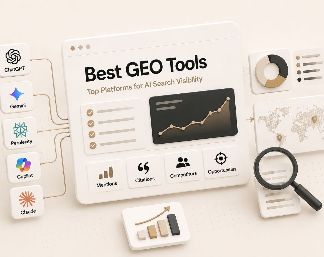 Comparison of leading Generative Engine Optimization (GEO) platforms for AI visibility, prompt tracking, citations, and optimization across AI search engines.