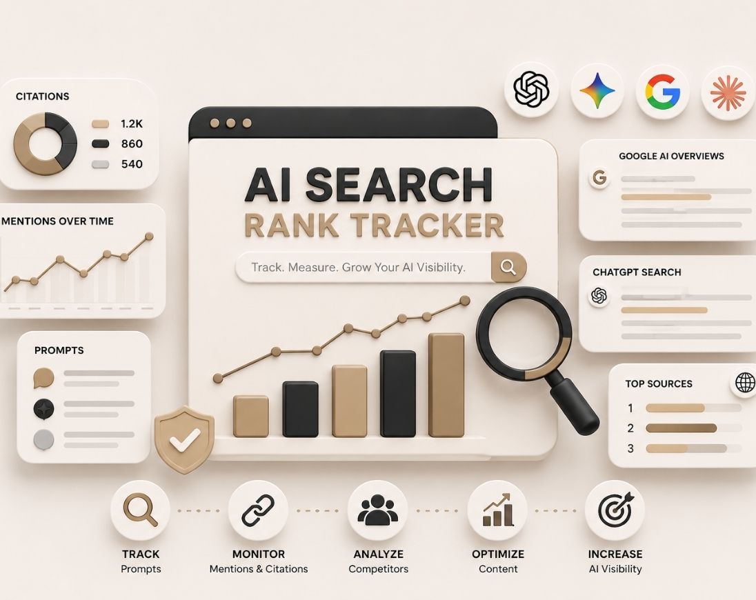 Comparison of free and paid AI search rank checker tools for tracking AI visibility, rankings, mentions, and citations across major AI platforms.