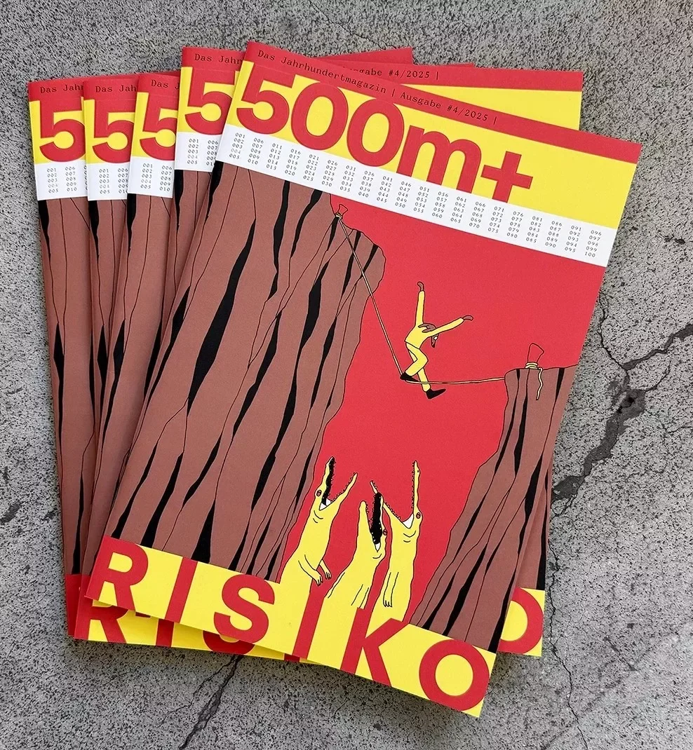 Die aktuelle Ausgabe des Jahrhundertmagazins ist dem Risiko gewidmet.