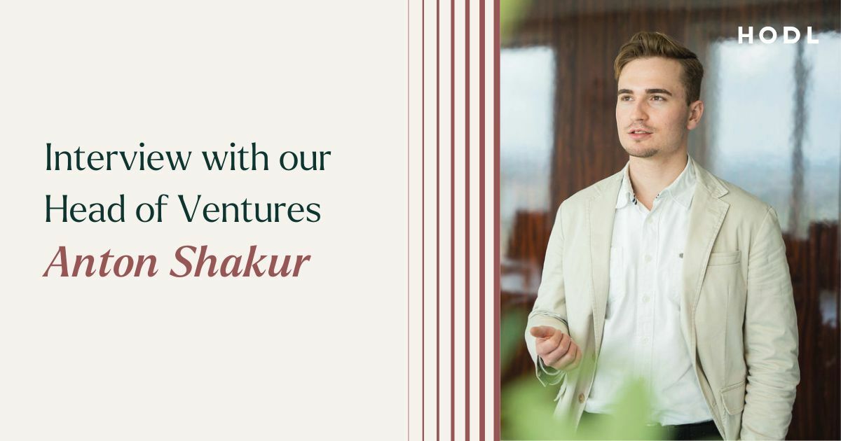 Interview met onze Head of Ventures, Anton Shakur