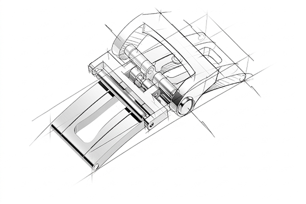 Composant horloger de précision fabriqué par Elfix, spécialiste suisse des fermoirs et extensions de confort