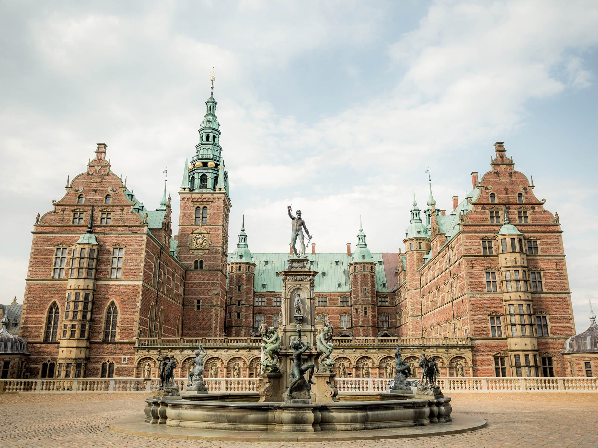 A historic Danish royal palace — refined Scandinavian heritage architecture
