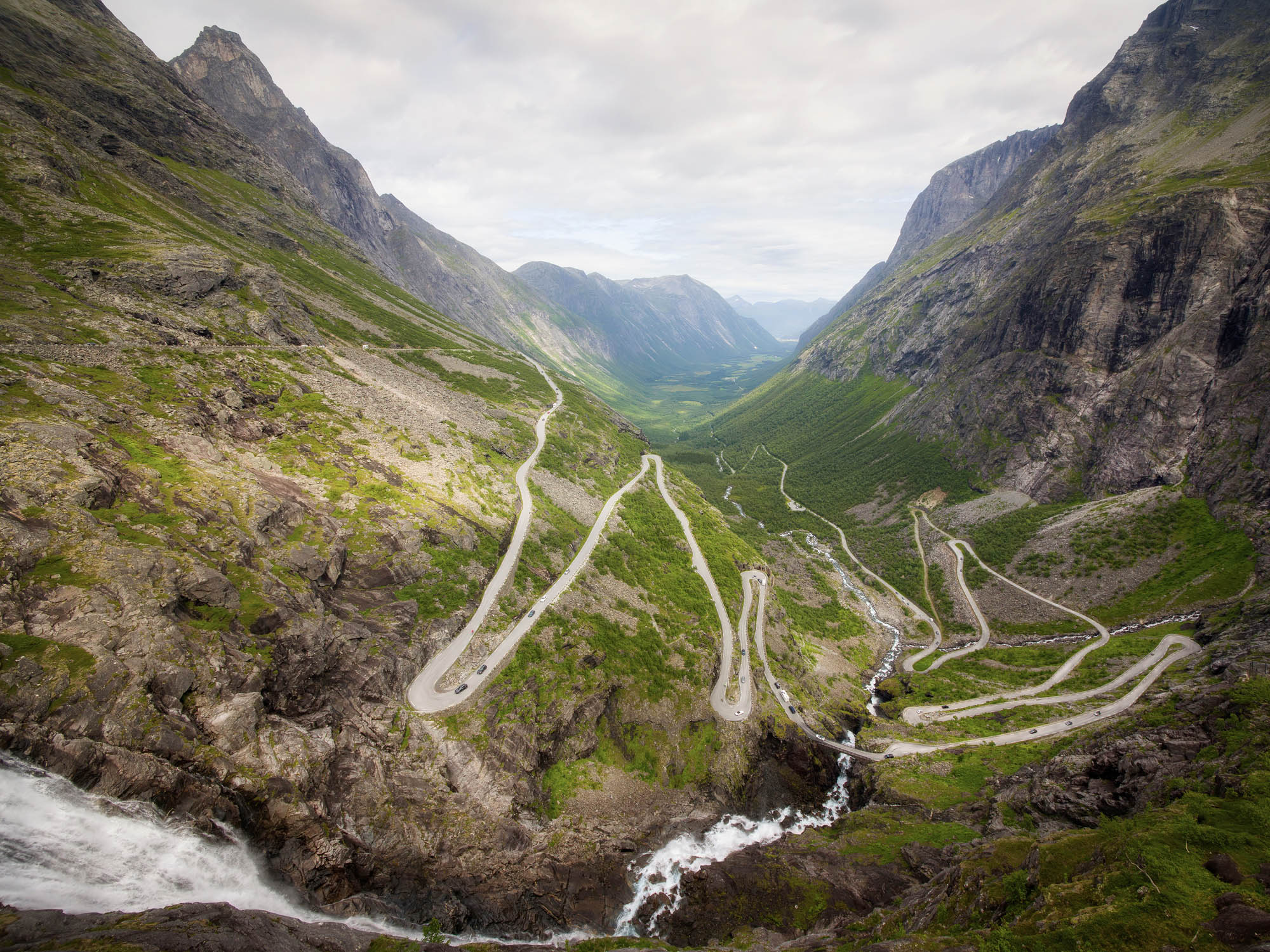 Norway — mountain and water scenery in the far north