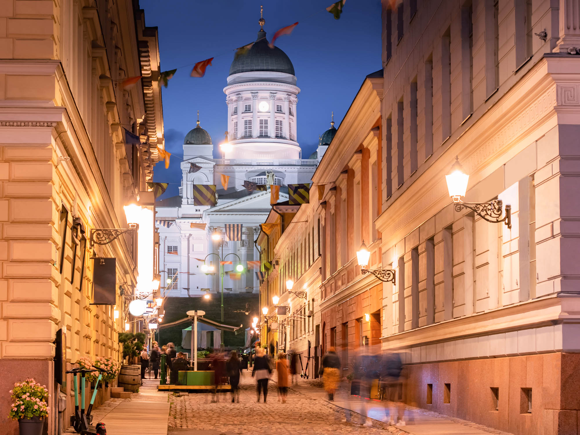 Helsinki waterfront, Finland — the Nordic maritime capital on the Baltic Sea