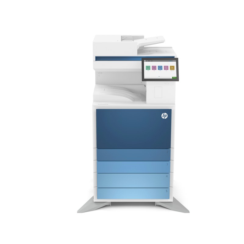 HP Color LaserJet Managed MFP E78625dn, A3-Farb-Multifunktionssystem als Standgerät