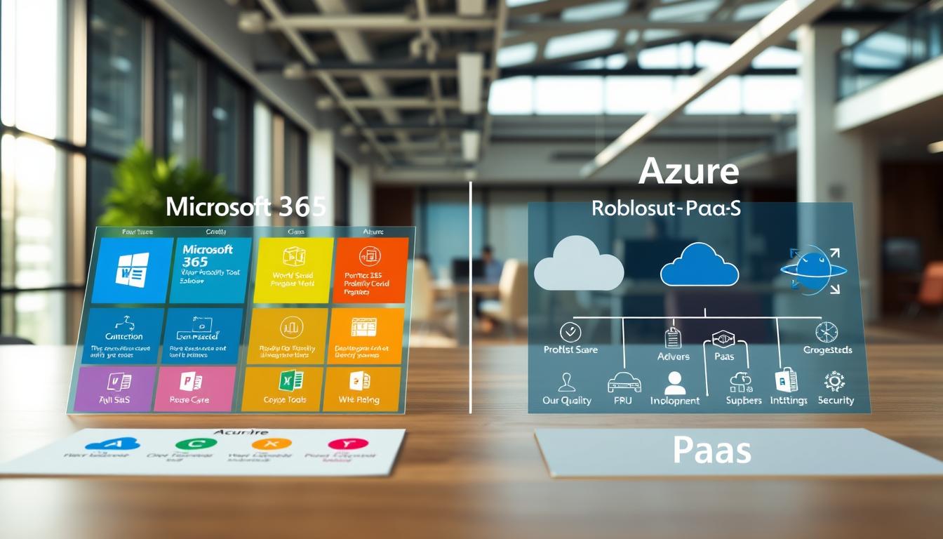 Microsoft 365 SaaS und Azure Vergleich