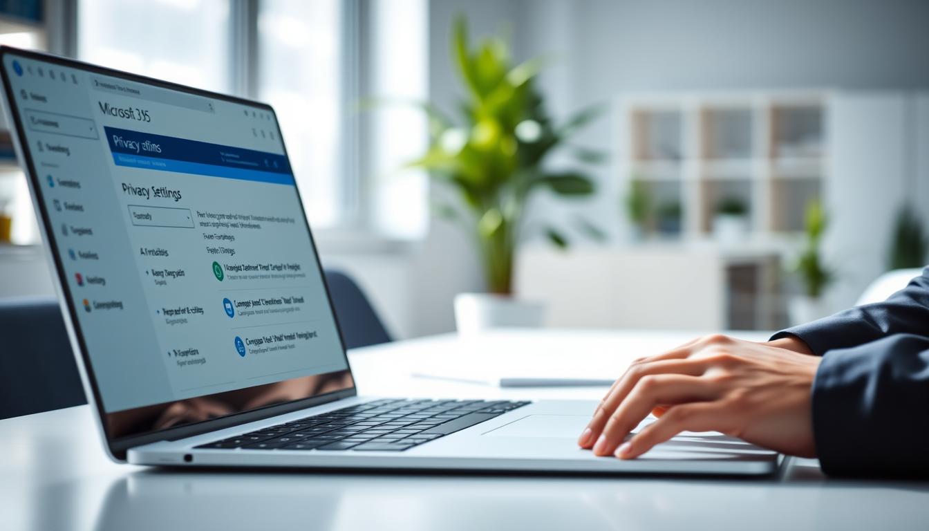 Datenschutzeinstellungen von Microsoft 365
