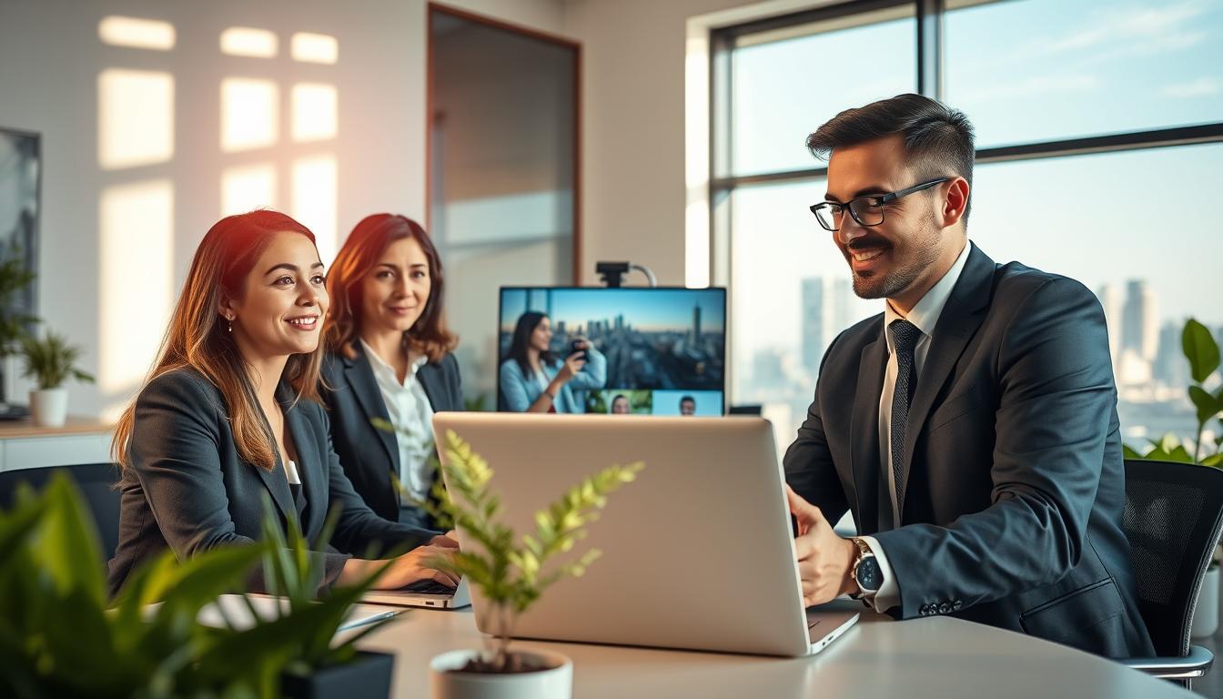 Zusammenarbeit auf Distanz