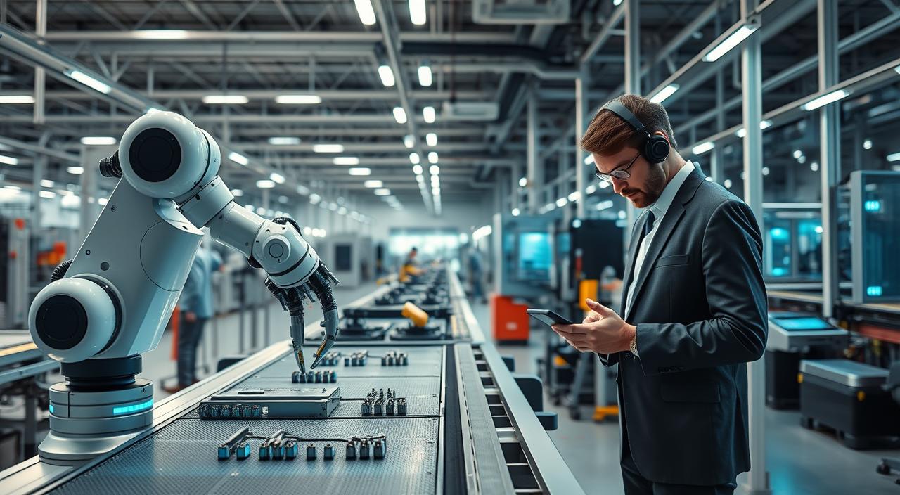 KI-Einsatzfelder in der industriellen Produktion
