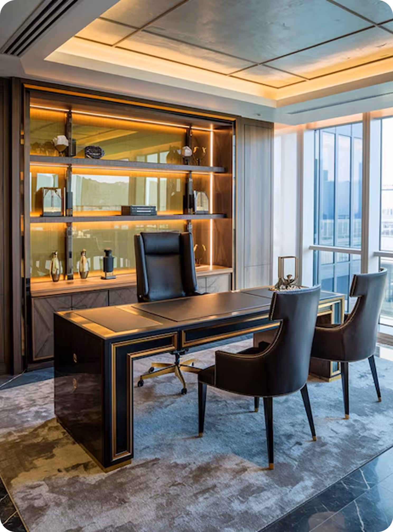 Executive office interior