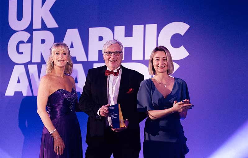 Winner of the Roll-out Award UK Graphic Awards 2024