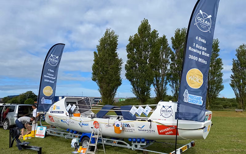 Ocean Dadventure supported by The Sussex Sign Company
