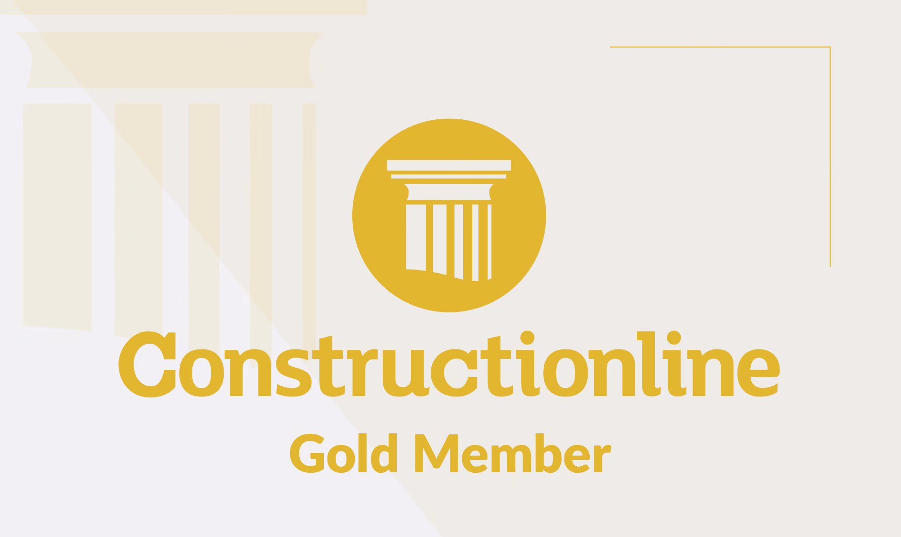 Construction Line Gold Award