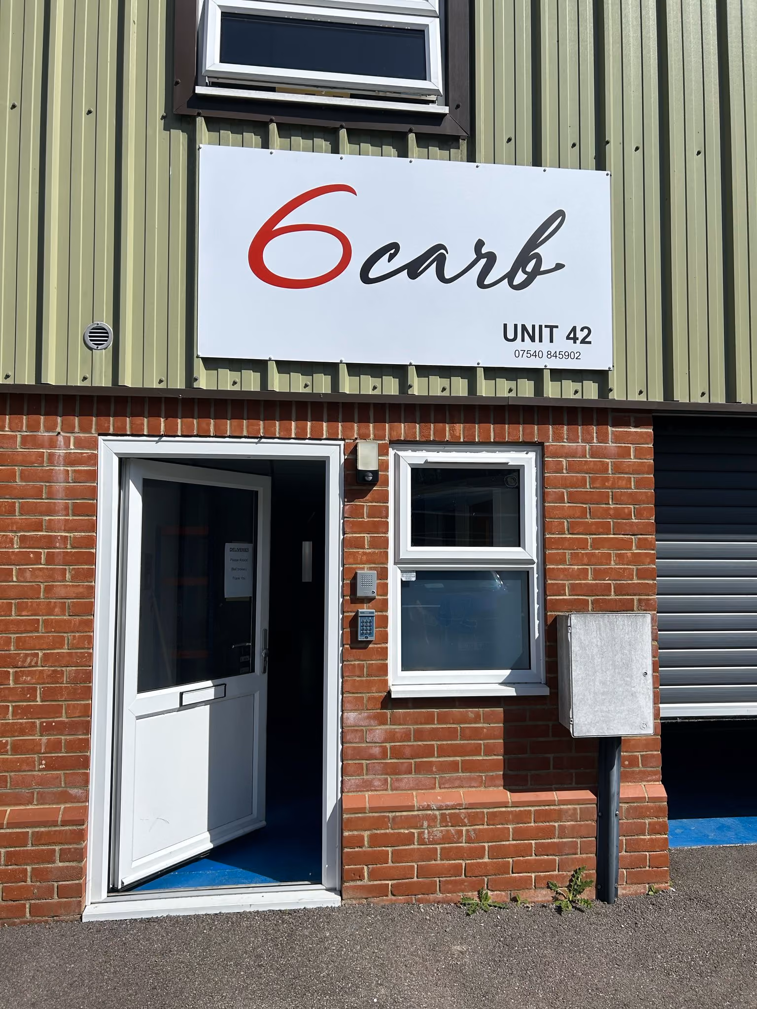 6carb exterior business signage