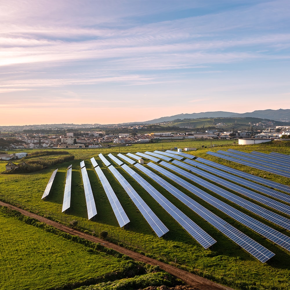 Commercial solar panel installation guide.