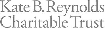 Kate B. Reynolds Charitable Trust text logo in a serif font.