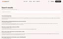 Template Search Results Page