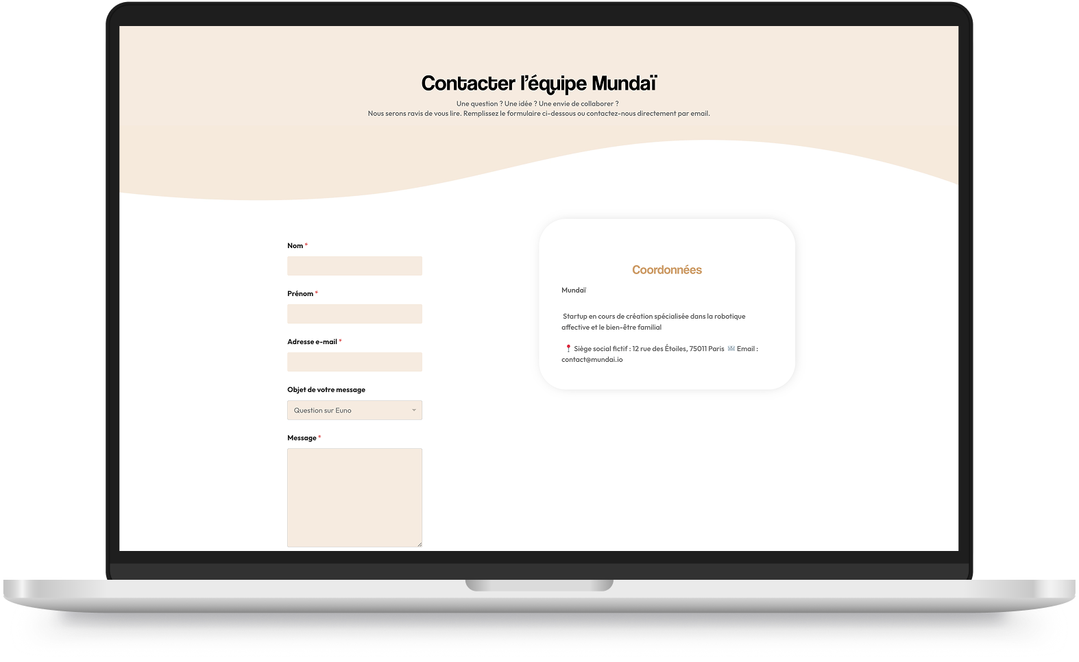 page panier desktop