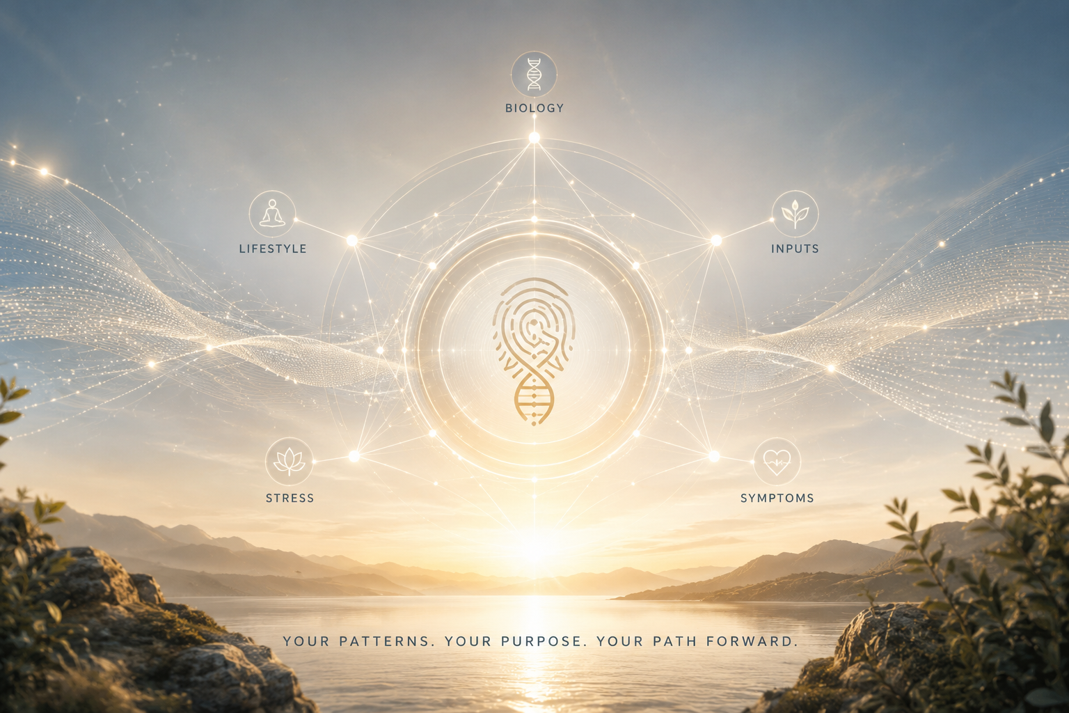 Biodentity Matrix Map whole-body wellness pattern analysis at White Tank Wellness