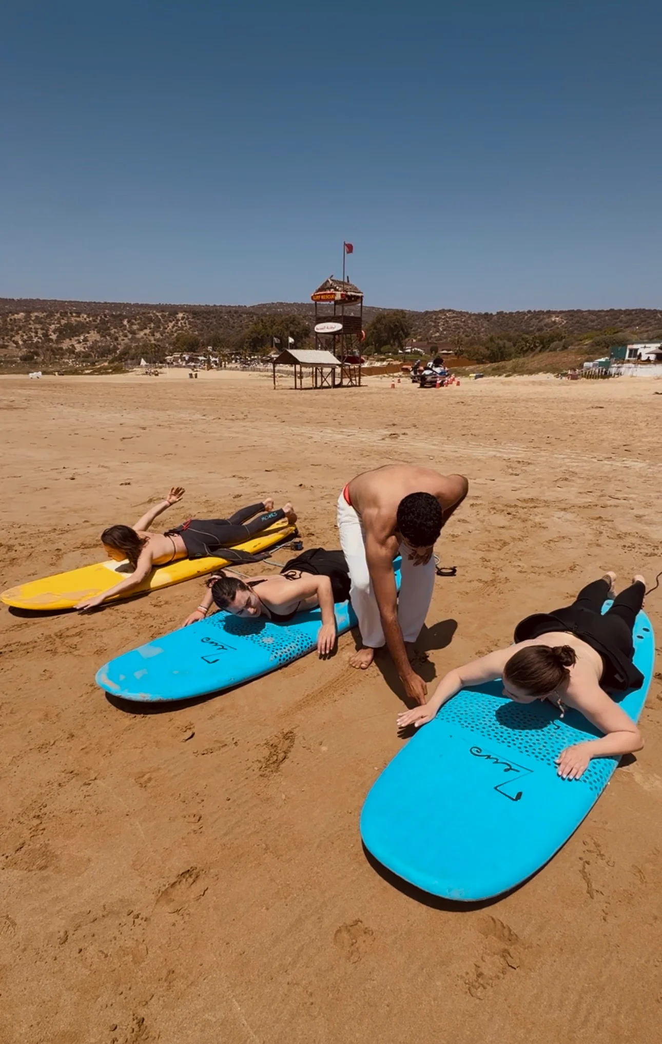 Surf camp life at SunSurf Maroc