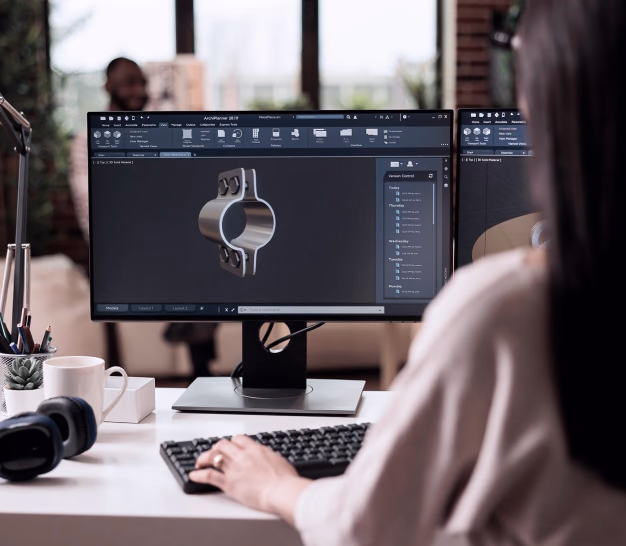 Konstruktion am CAD-Arbeitsplatz