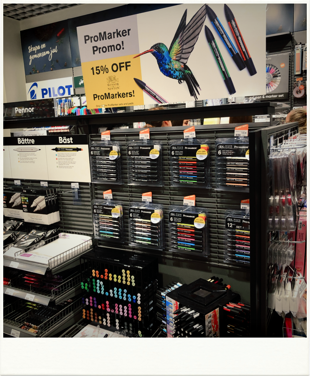 Panduro Hobby ProMarker in-store display