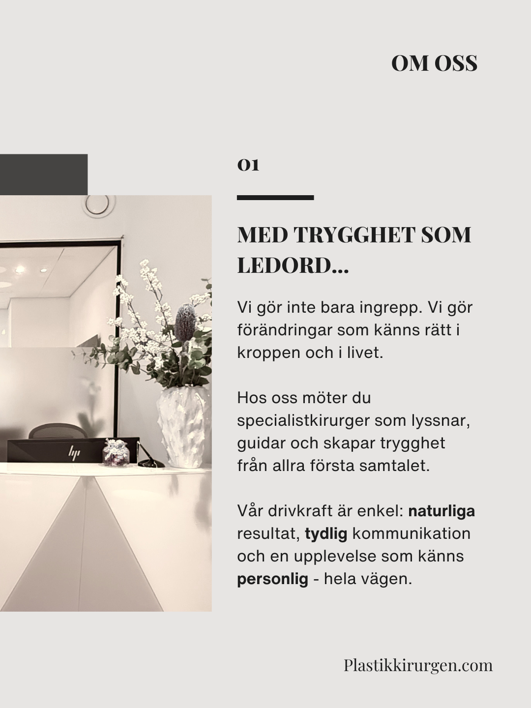 Plastikkirurgen Stockholm om oss