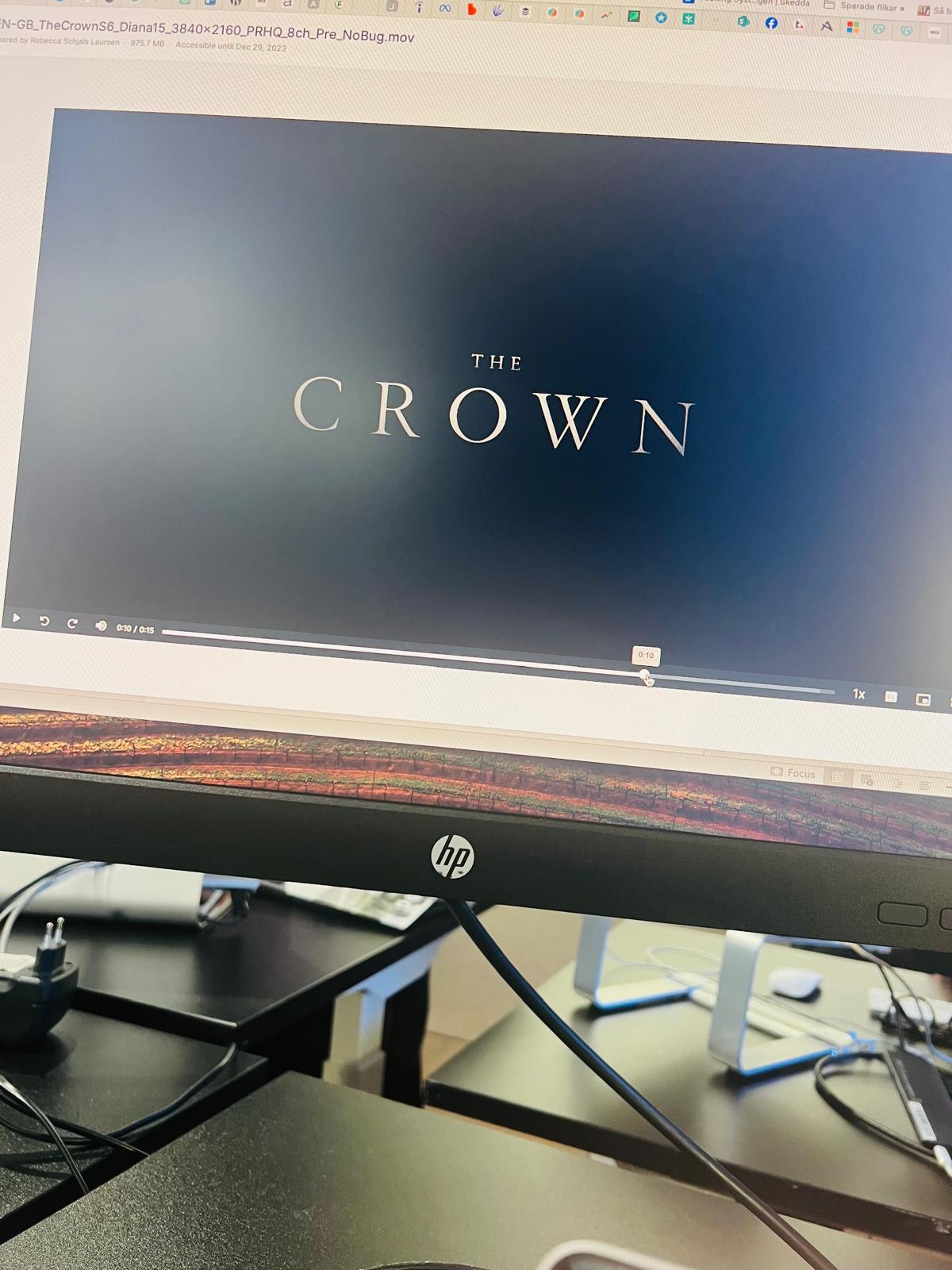 The Crown — Netflix transcription project