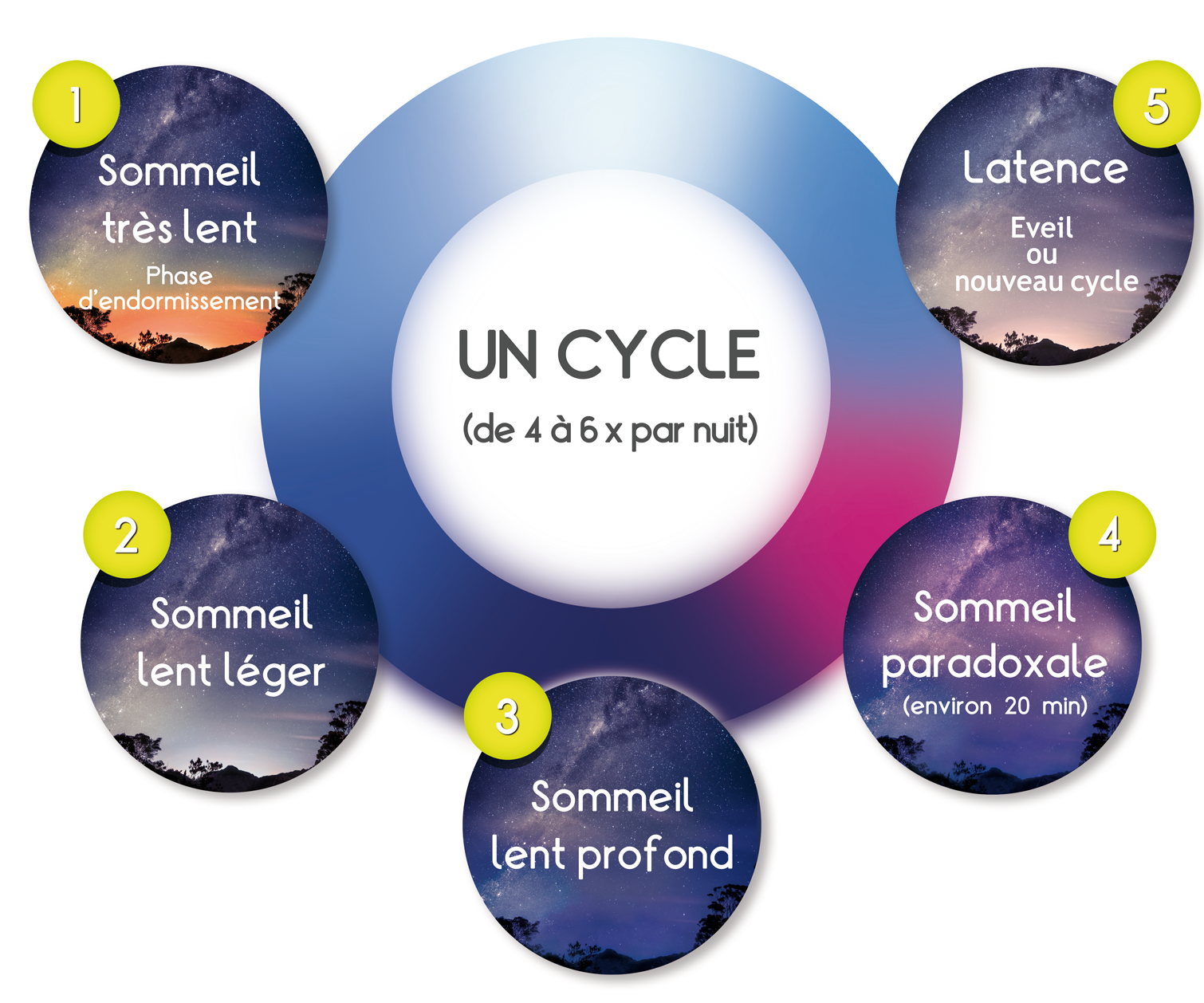a diagram of the cycle of the earth