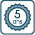 Garantie 5 ans